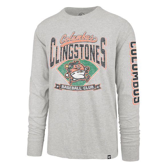 Relay Grey Fair Ball Franklin Long Sleeve Tee