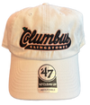 '47 Columbus Script White Adjustable Clean Up